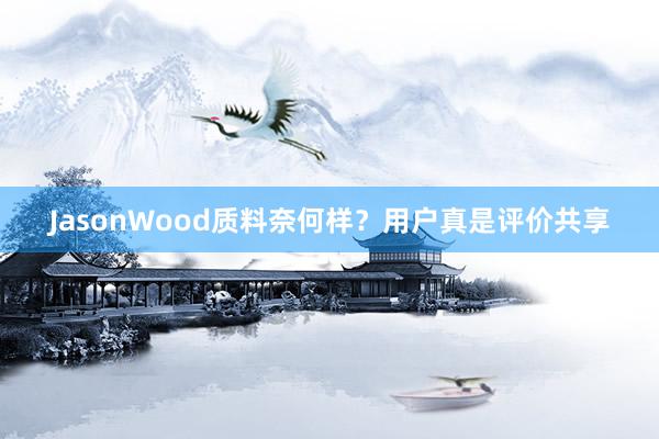 JasonWood质料奈何样？用户真是评价共享